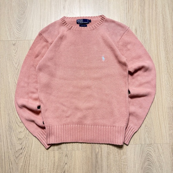 Polo Ralph Lauren Sweaters - Vintage Polo Ralph Lauren Long Sleeve Cotton Knit Sweater Womens Small